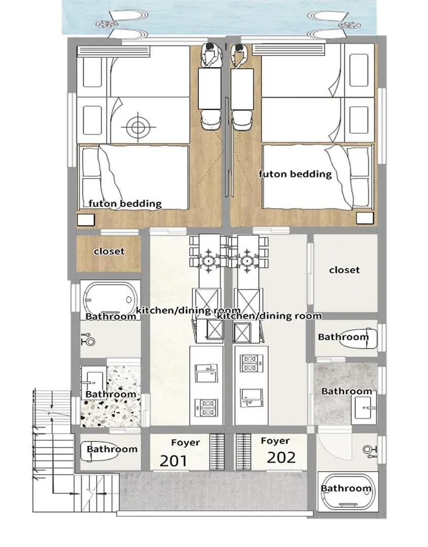 Apartamento 灯光旅館-高砂 Tóquio